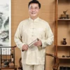 Men's Traditional Chinese Tang Suit Silk Set