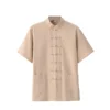 Men's Traditional Tang Suit Cotton Short Sleeve