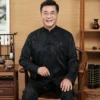 Men's Traditional Chinese Tang Suit Silk Set